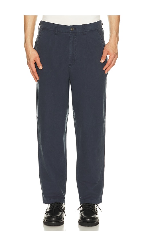 Barbour Cotton Linen Relaxed Trousers