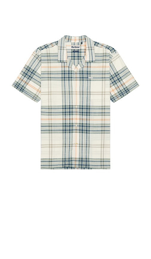 Berryfell Summer Fit Shirt in White,Blue. - size M (also in L, XL/1X)