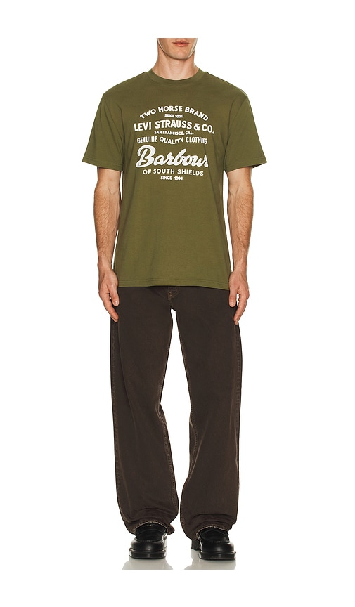  Barbour Shirtkleider In Olive. Größe S. Also In M, L. 