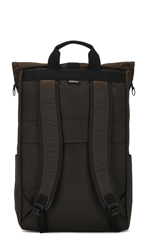 Barbour Field Wax Fold Over Backpack