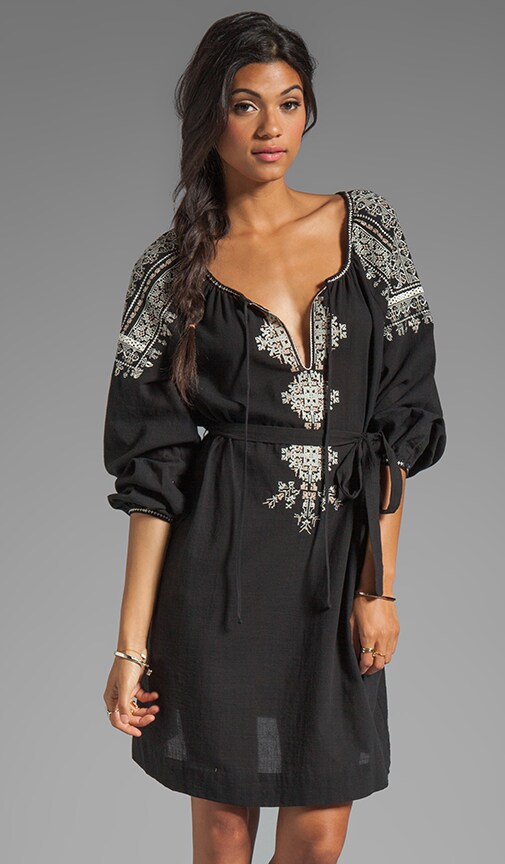 Long Sleeve Combo Dress