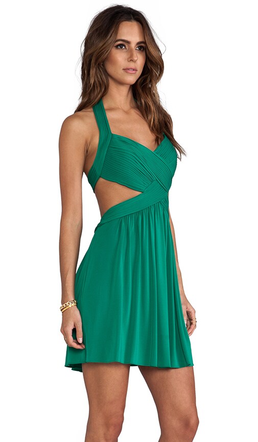 bcbgmaxazria green dress