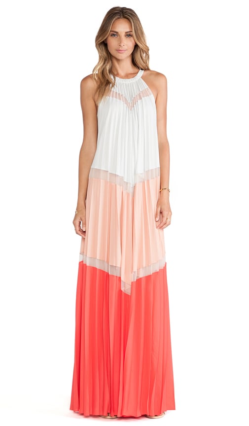 Bcbg color best sale block maxi dress