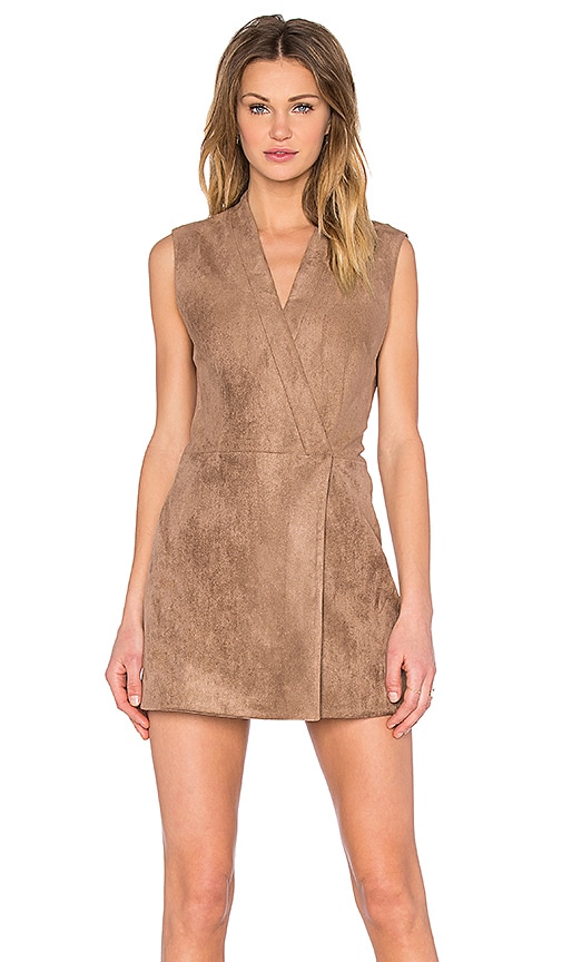 Bcbg 2025 suede dress