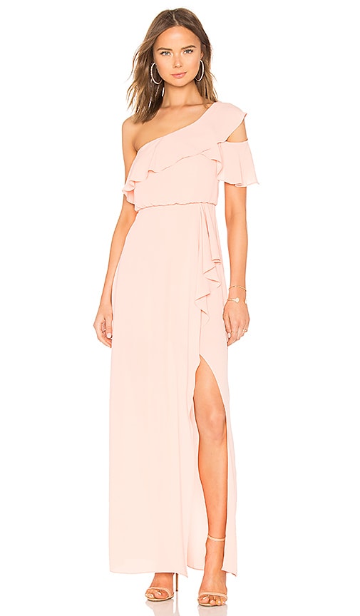 Bcbg 2024 blush gown