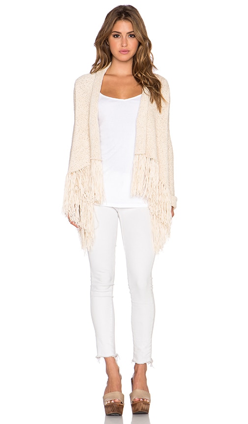 BCBGMAXAZRIA Morgain Sweater in Corozo REVOLVE