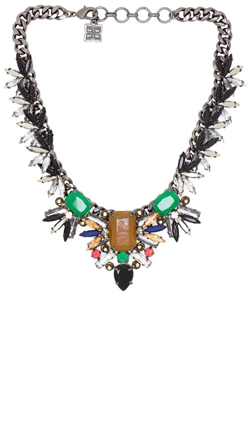 Gemstone Spike Necklace