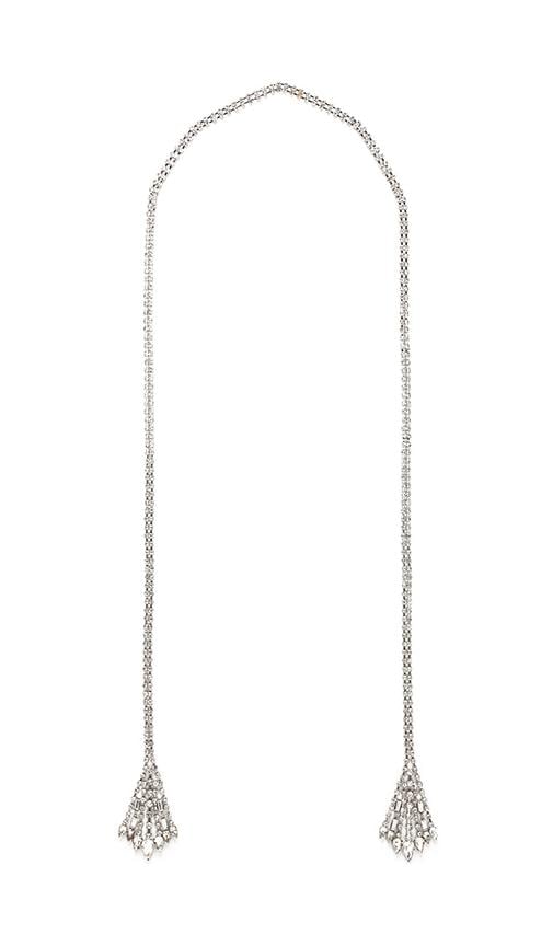 Rhinestone Lariat Necklace