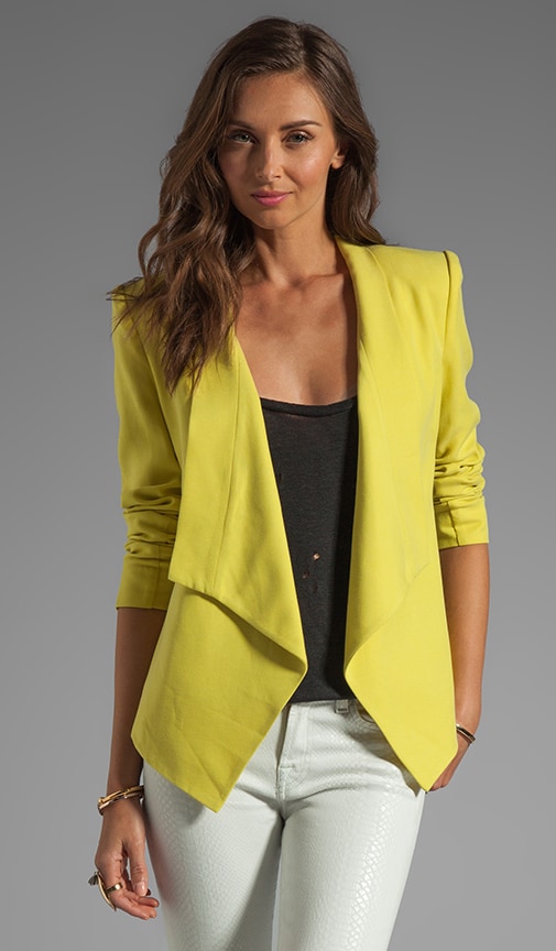 Draped Blazer
