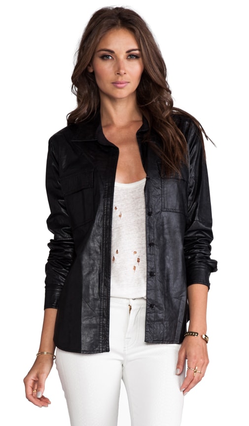 Torey Vegan Leather Jacket