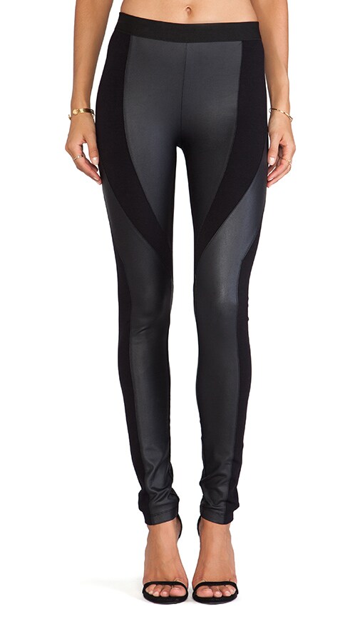 BCBGMAXAZRIA Aaric Combo Leggings in Black