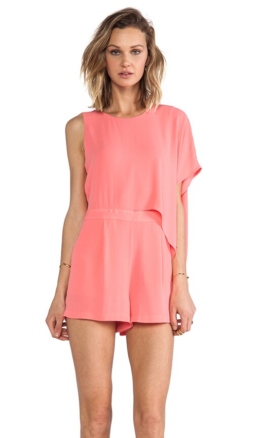 bcbg pink romper