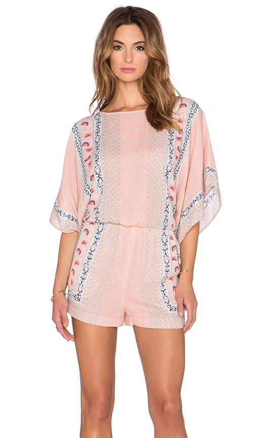 Caiti Kimono Sleeve Romper
