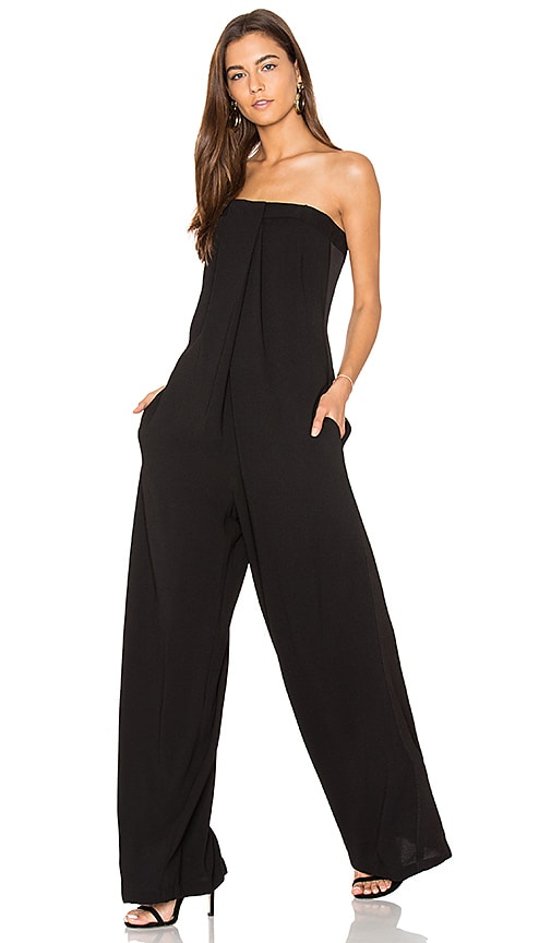 bcbg strapless jumpsuit