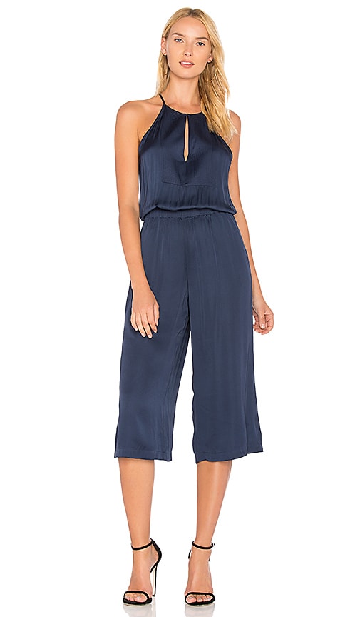 BCBGMAXAZRIA Maxwell Jumpsuit in Dark Navy REVOLVE