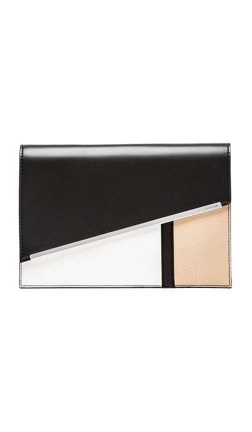 Blocked Asymmetrical Envelope Clutch