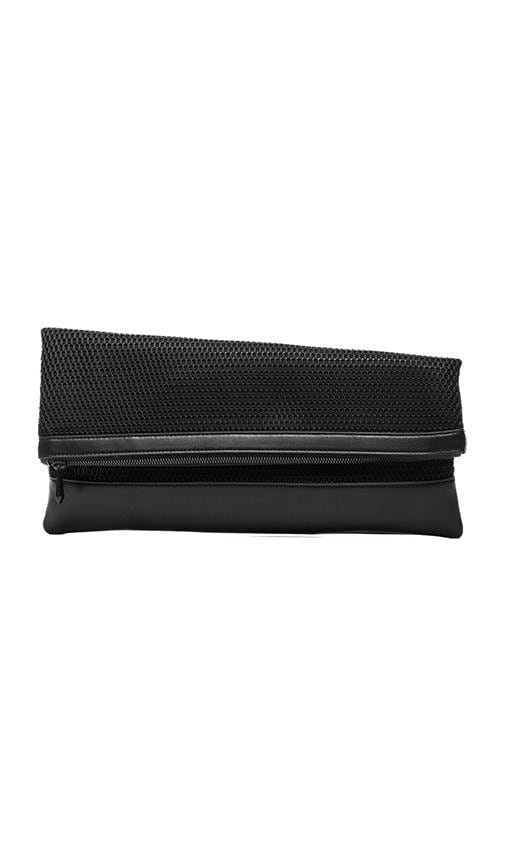 Mesh Fold-Over Clutch