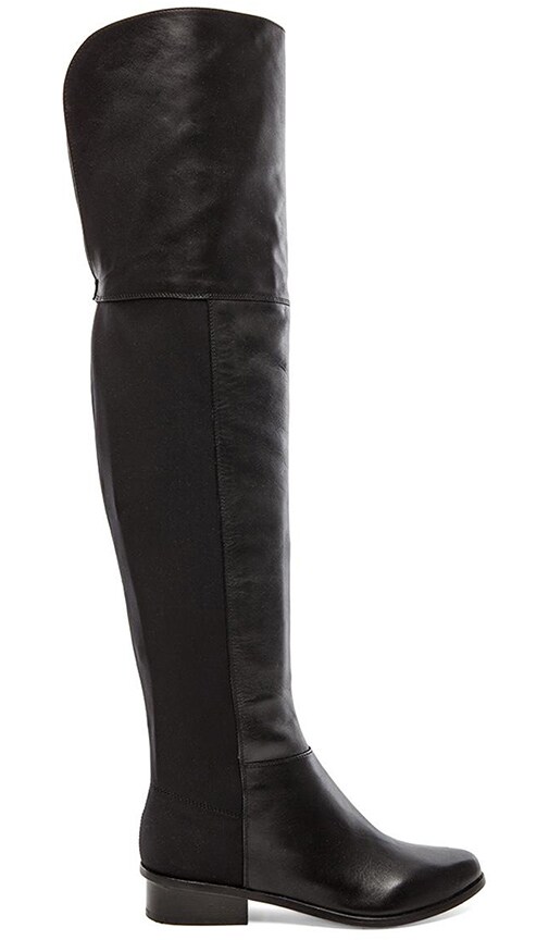 BCBGMAXAZRIA Slink Boot in Black REVOLVE