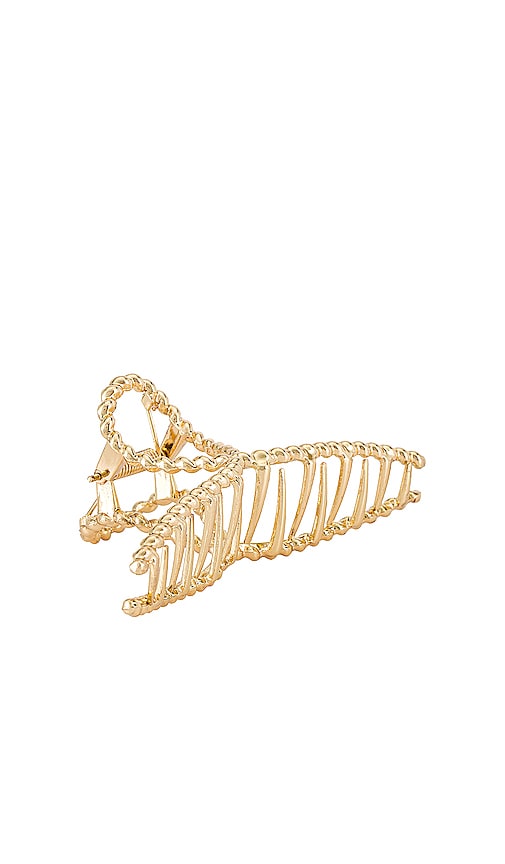 BRACHA Rope Chain Hair Clip in Gold