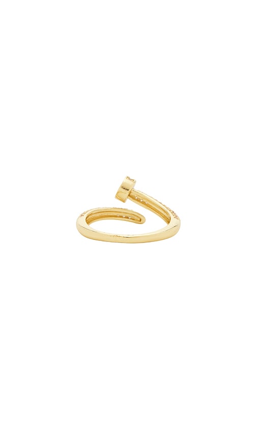  Bracha Ring Nail In Metallic Gold. 