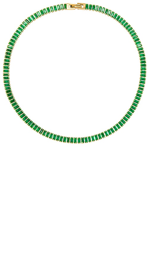 BRACHA Candybar Necklace in Green