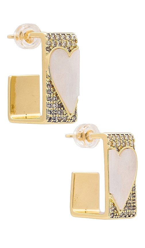 Shop Bracha Corina Earrings In 金色