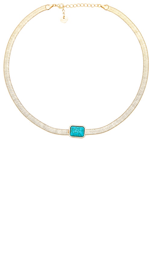 Shop Bracha Turkesa Necklace In 金色