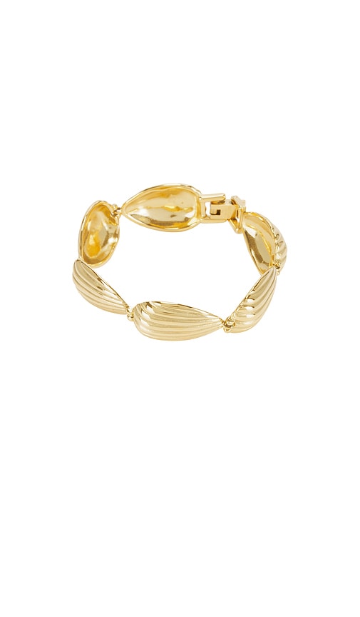 Shop Bracha Shore Bracelet In Metallic Gold