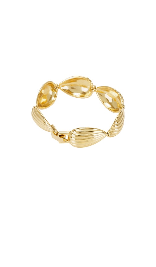 Shop Bracha Shore Bracelet In Metallic Gold