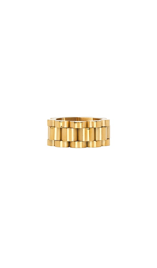 Bracha Rolly Ring In 金色