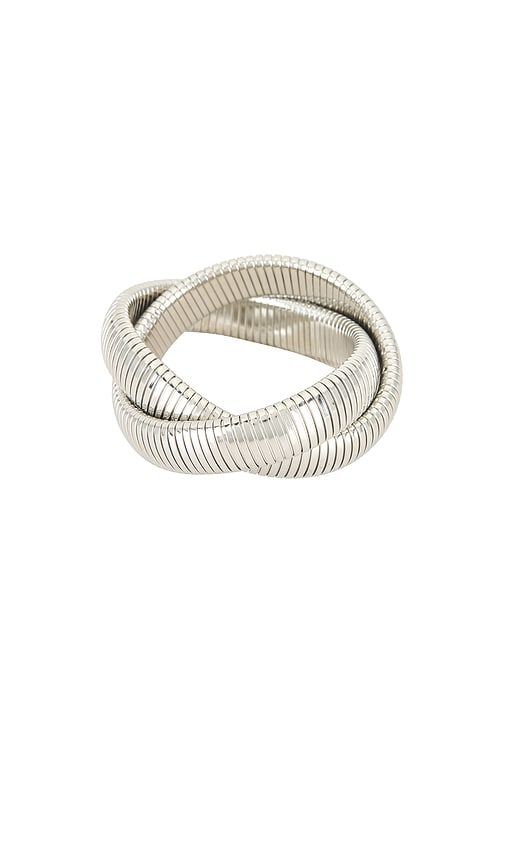  Bracha Armreif She's The Moment In Metallic Silver. 