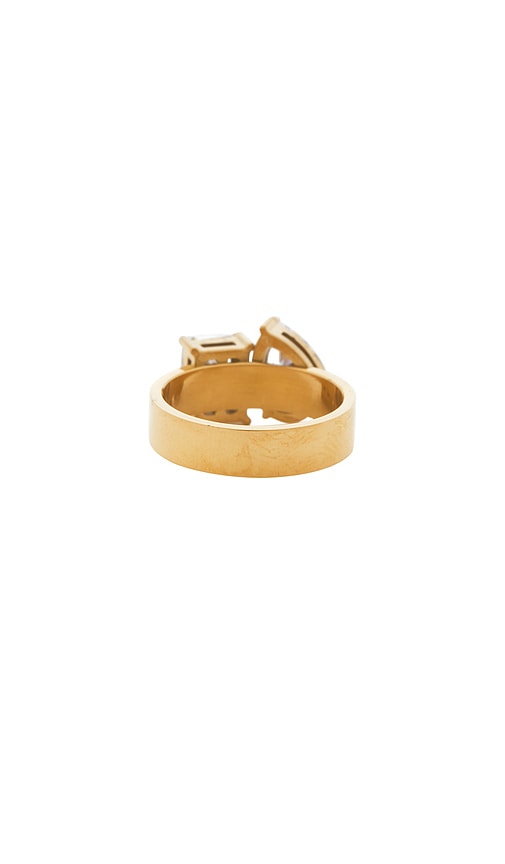  Bracha Ring Harper In Metallic Gold. Größe 7. Also In 6, 8. 
