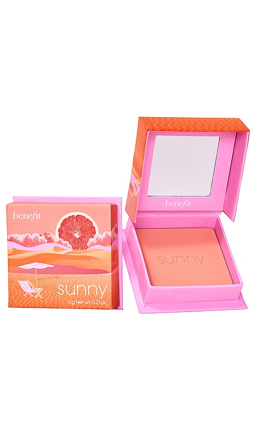 Product image of Benefit Cosmetics WANDERful World Silky-Soft Powder Blush in Sunny. Click to view full details