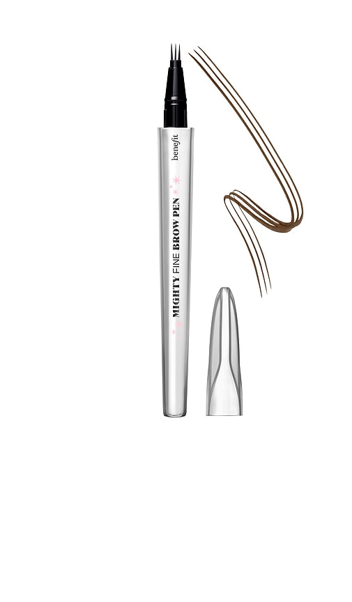 Benefit Cosmetics Mighty Fine Brow Pen In Warm Black-brown