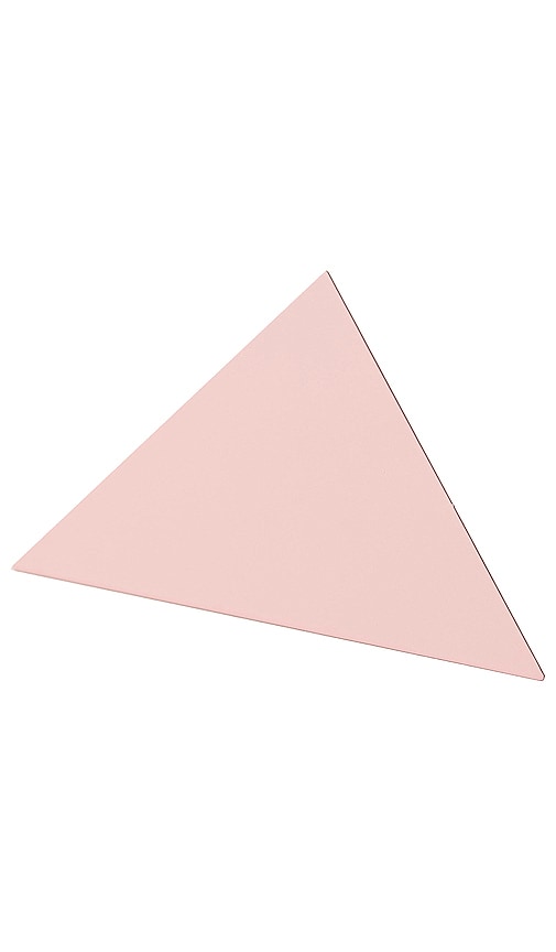 Block Design Triangle Geometric Photo Clip In Pink