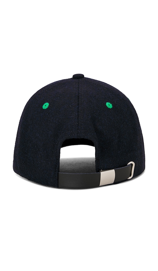 Brain Dead Batwing Logohead Flannel Hat In Black