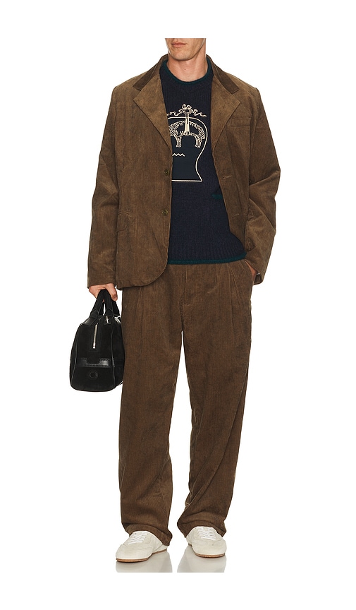  Brain Dead Jacke In Brown. Größe S. Also In M, L. 