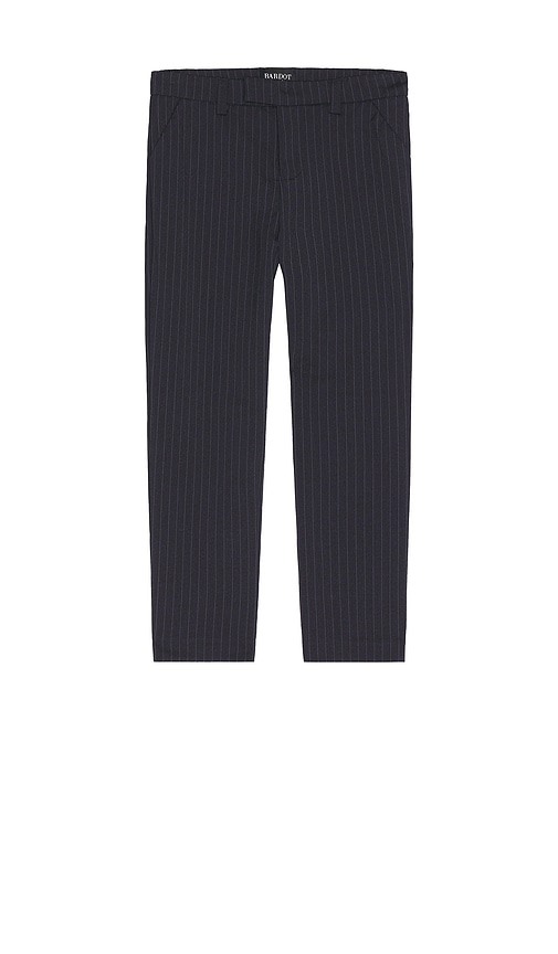 Bardot Junior Charles Pinstriped Pant In 海军蓝细条纹