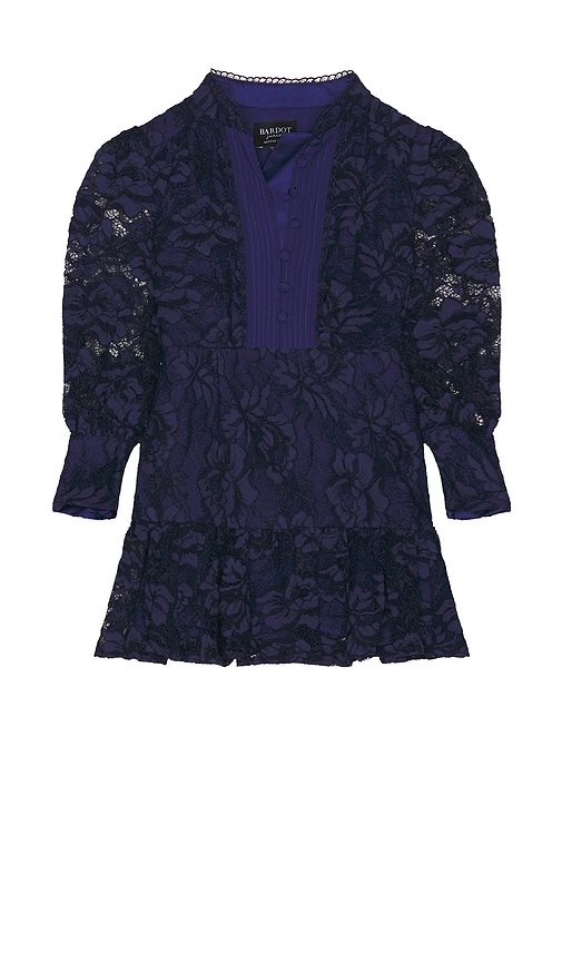 Bardot junior navy dress best sale