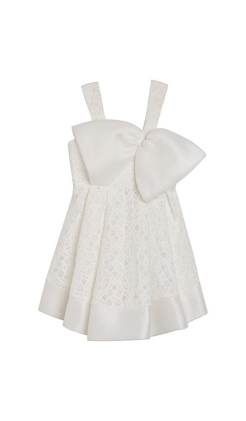 Willow Bow Dress in White. - size 3yr (also in 12-18mo, 2yr)