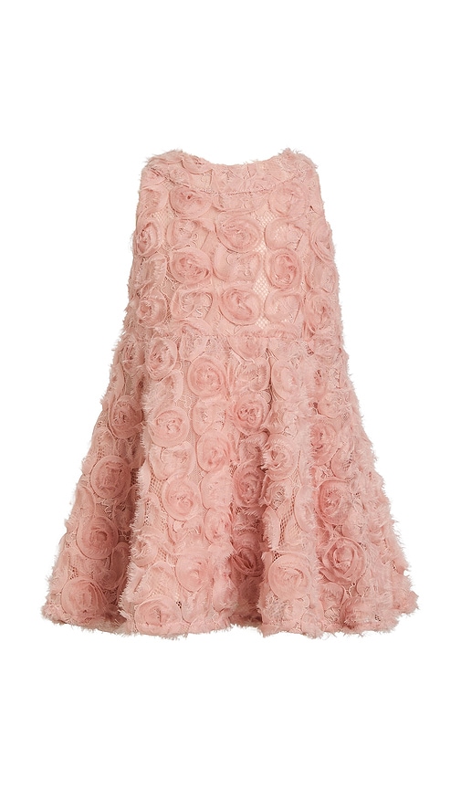 Pia Rosette Dress in Rose. - size 3yr (also in 12-18mo, 2yr)