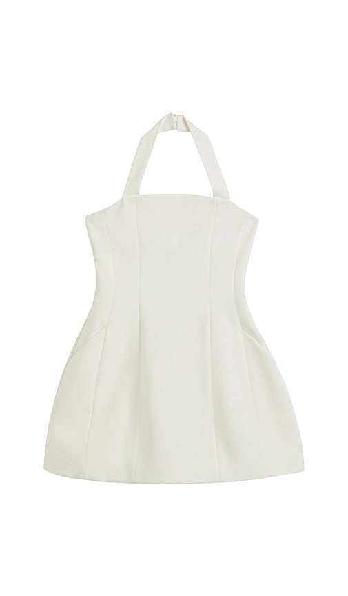 nevelle hourglass halter dress in orchid white Best Seller Nevelle Hourglass Halter Dress