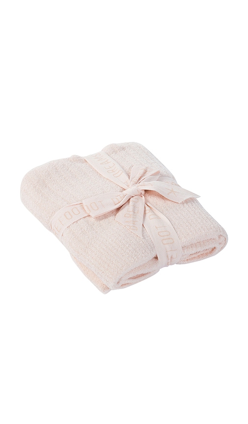 Shop Barefoot Dreams Cozychic Light Ribbed Baby Blanket In 핑크