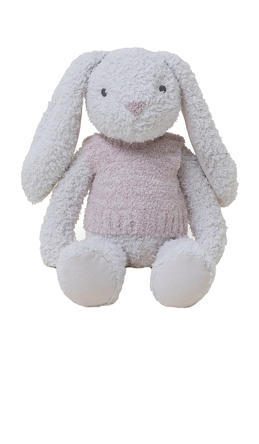 Barefoot Dreams Cozychic Bunnie Buddie With Vest In Almond & Pink