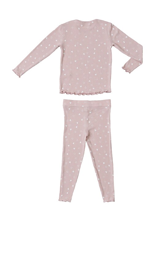 BAREFOOT DREAMS ULTRA SOFT RIB TODDLER PAJAMA SET