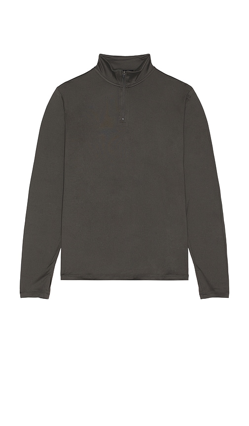 Barefoot Dreams Butterchic 1/2 Zip Up Sweatshirt In Green