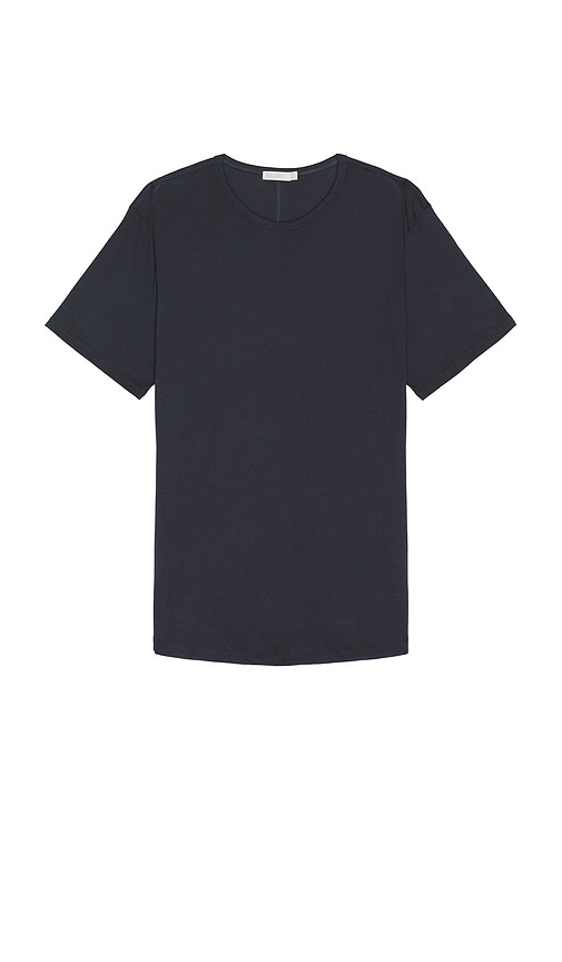 Barefoot Dreams Cotton Modal Crew Tee In Purple