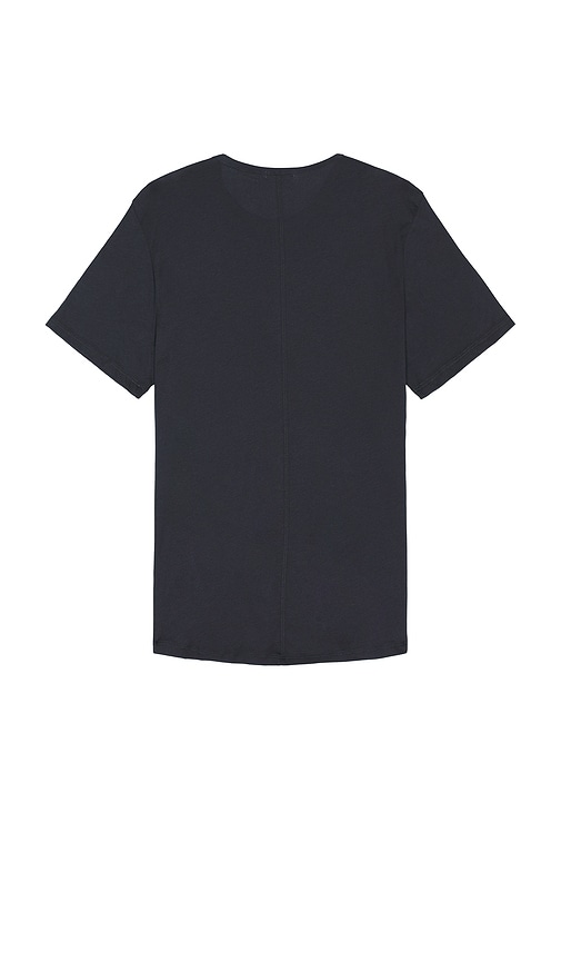 Barefoot Dreams Cotton Modal Crew Tee In Purple