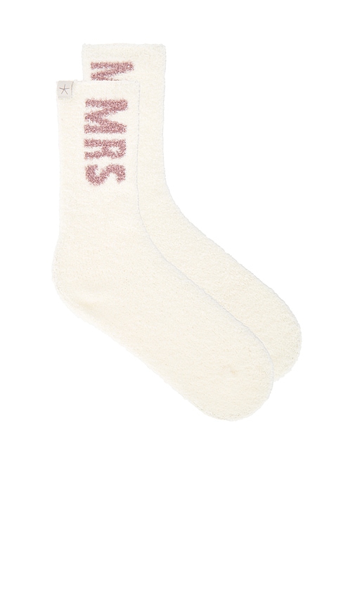CozyChic Mrs Socks in Ivory.