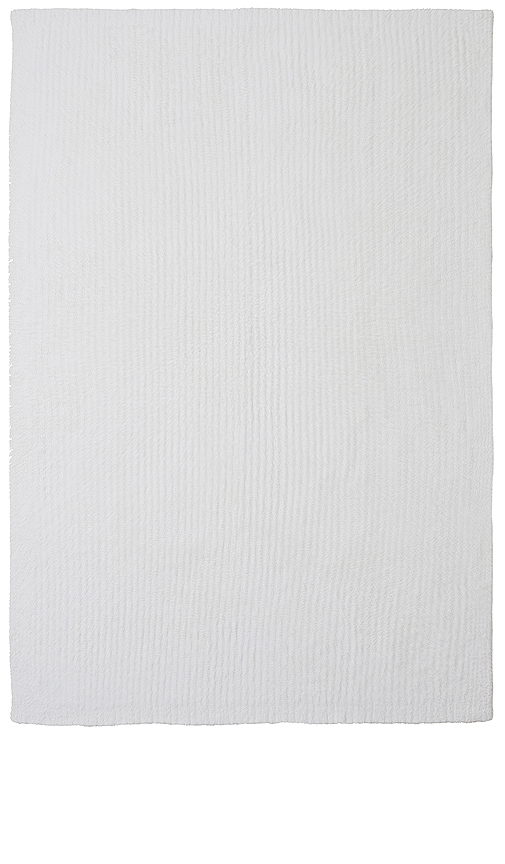 Shop Barefoot Dreams Cozychic Ribbed Throw In Cream